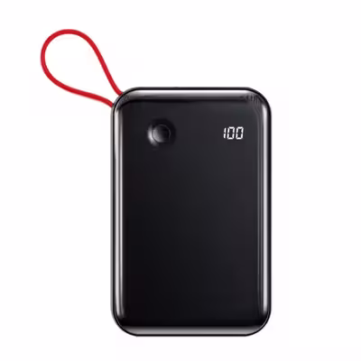 پاوربانک باسئوس مدل Mini S Digital Display ظرفیت 10000 میلی آمپرساعت