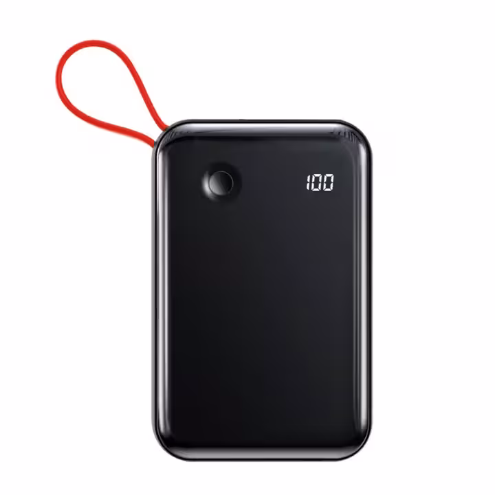 پاوربانک باسئوس مدل Mini S Digital Display ظرفیت 10000 میلی آمپرساعت