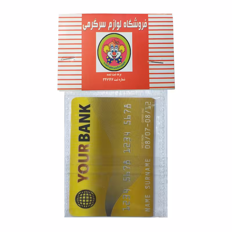 ابزار شعبده بازی دنیای سرگرمی های کمیاب طرح کارت اعتباری مدل DSK1760