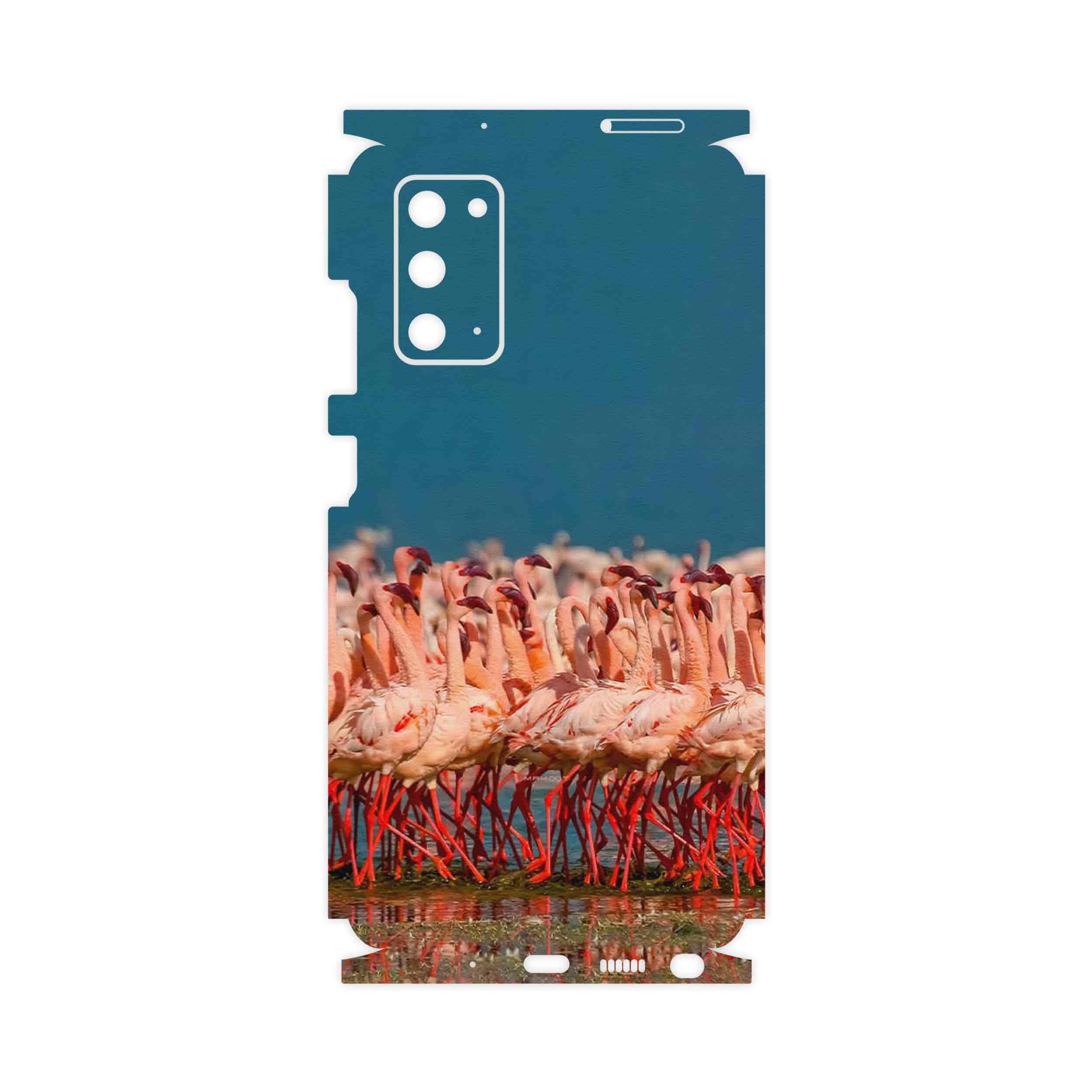 برچسب پوششی ماهوت مدل Flamingo-FullSkin مناسب برای گوشی موبایل سامسونگ Galaxy Note 20