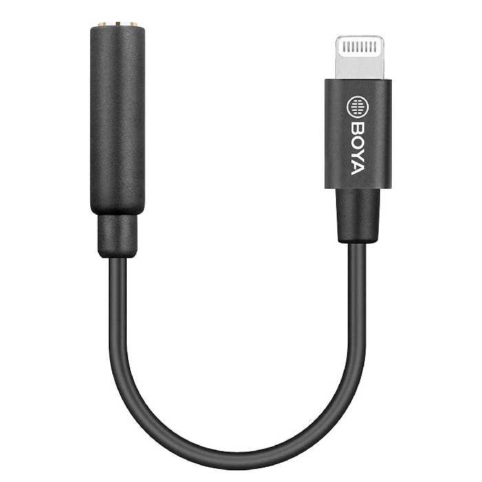 کابل تبدیل Lightning به جک 3.5 میلی متریTRS بویا مدل K8