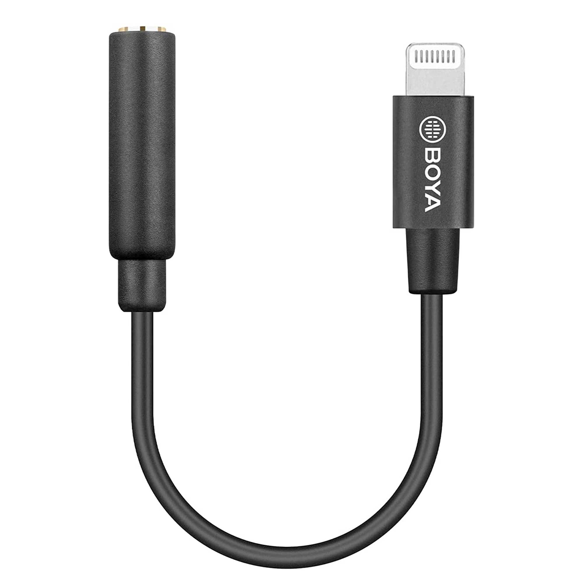 کابل تبدیل Lightning به جک 3.5 میلی متریTRS بویا مدل K8