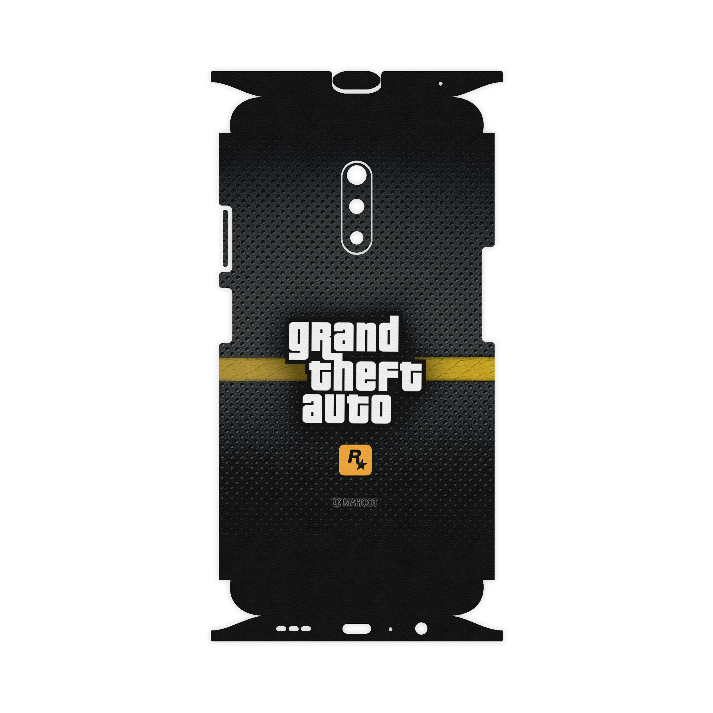 برچسب پوششی ماهوت مدل GTA-Game-FullSkin مناسب برای گوشی موبایل اوپو Realme X