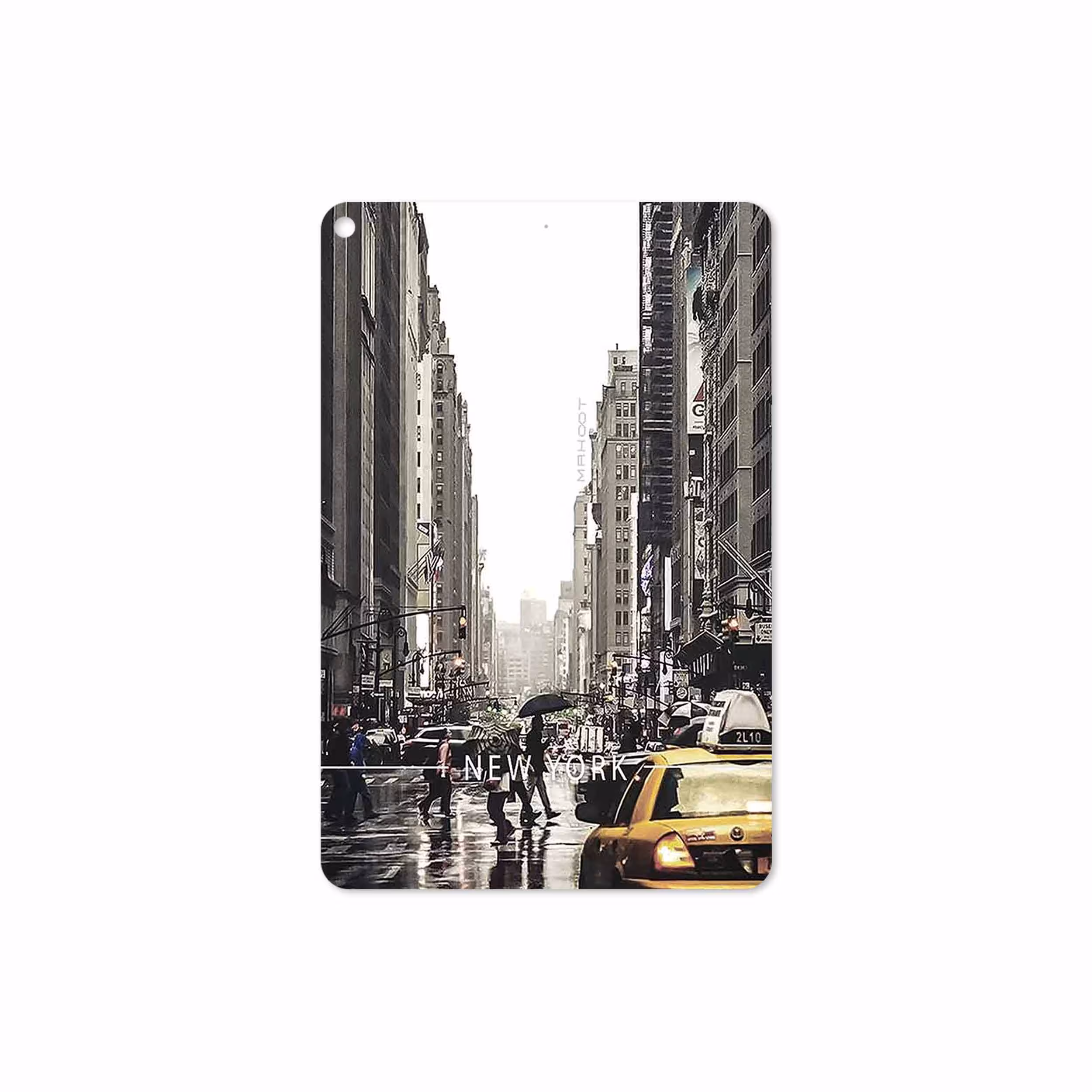 برچسب پوششی ماهوت مدل New York City مناسب برای تبلت اپل iPad mini (GEN 5) 2019 A2133