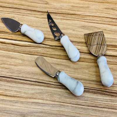 کارد صبحانه خوری طرح سنگ مجموعه 4 عددی