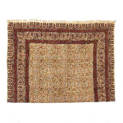 رومیزی قلمکار طرح نقاشی های عالی قاپو کد 06