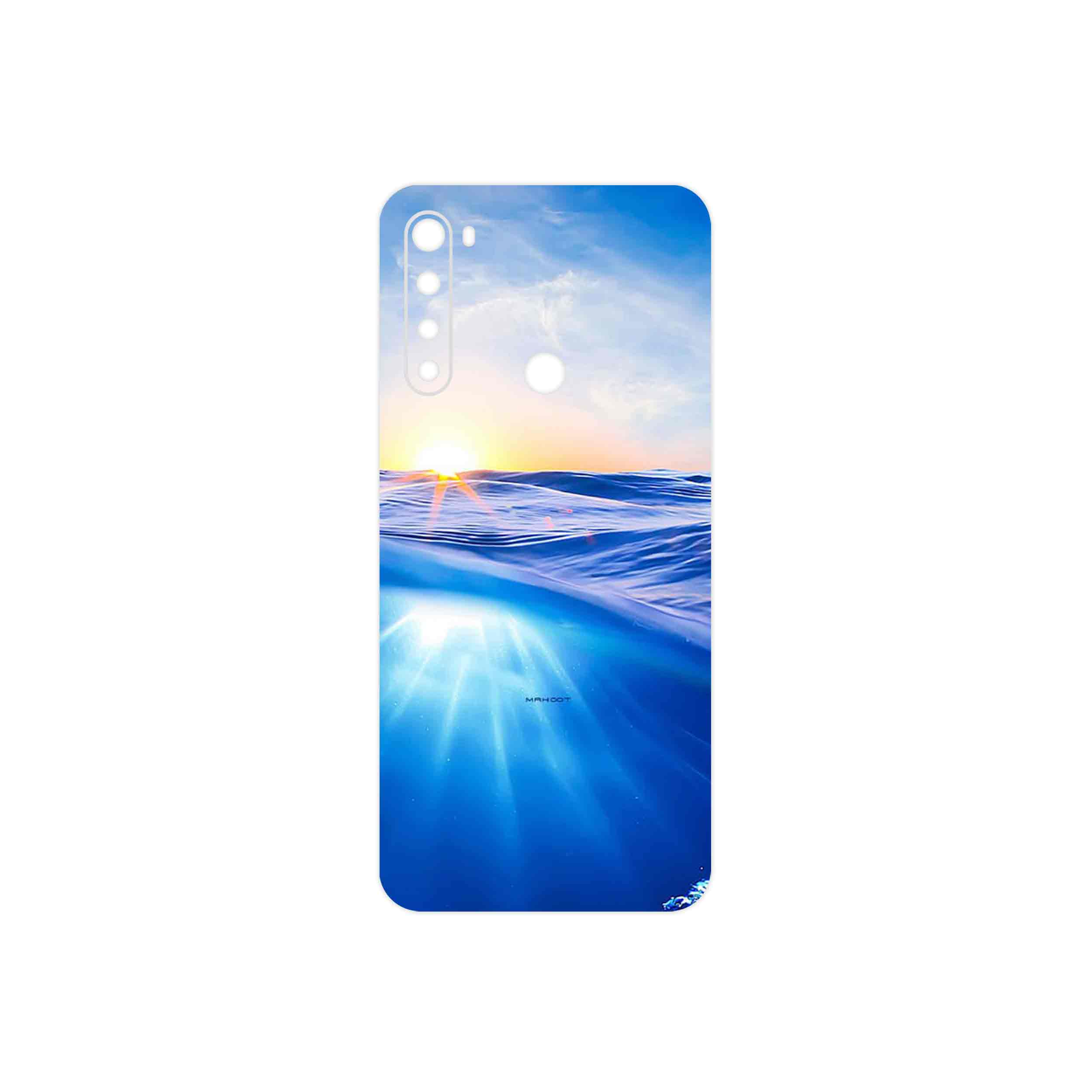 برچسب پوششی ماهوت مدل Ocean مناسب برای گوشی موبایل شیائومی Redmi Note 8T