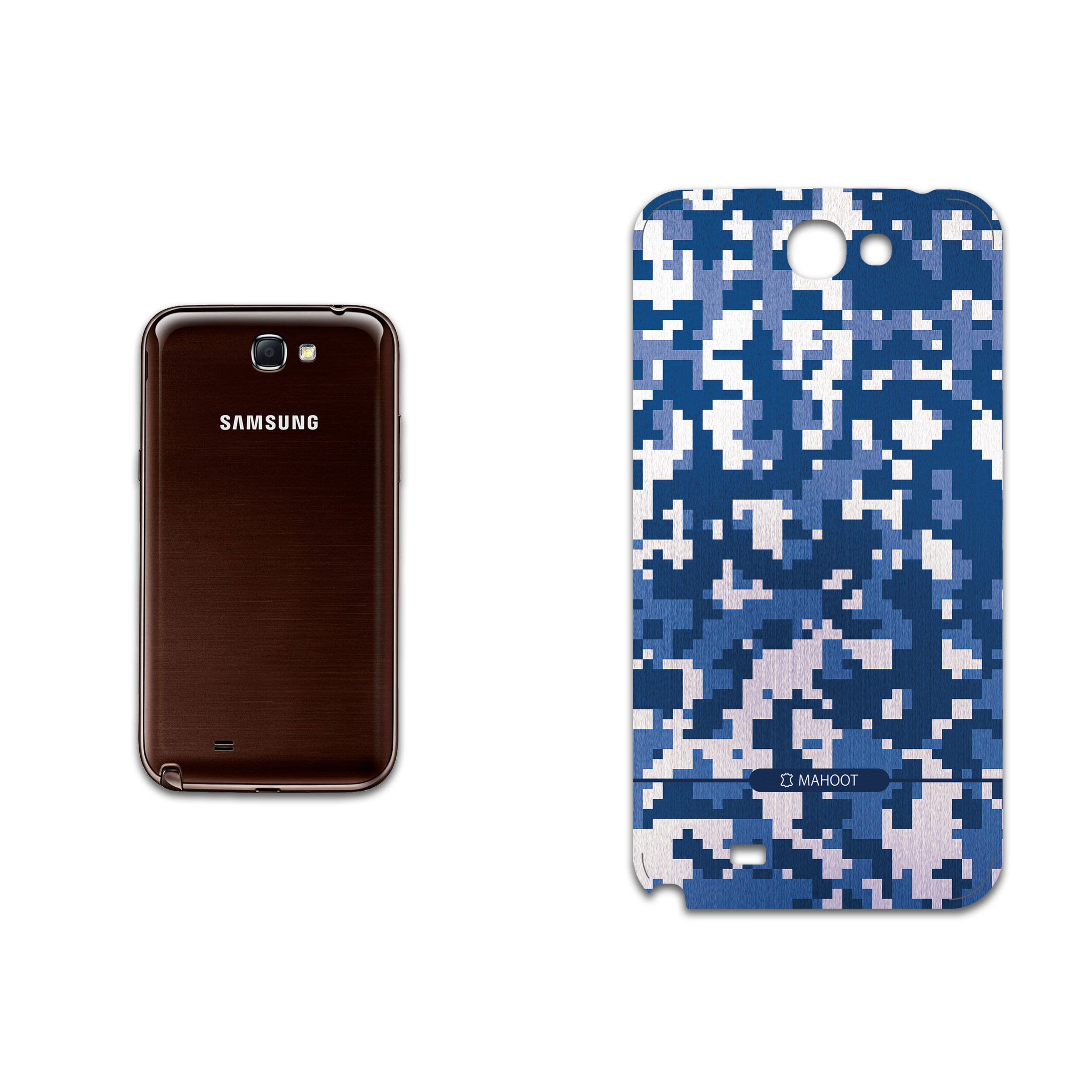 برچسب پوششی ماهوت مدل Army-Winter-Pixel مناسب برای گوشی موبایل سامسونگ Galaxy Note 2