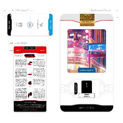 برچسب پوششی ماهوت مدل Tokyo City مناسب برای گوشی موبایل اپو Realme X