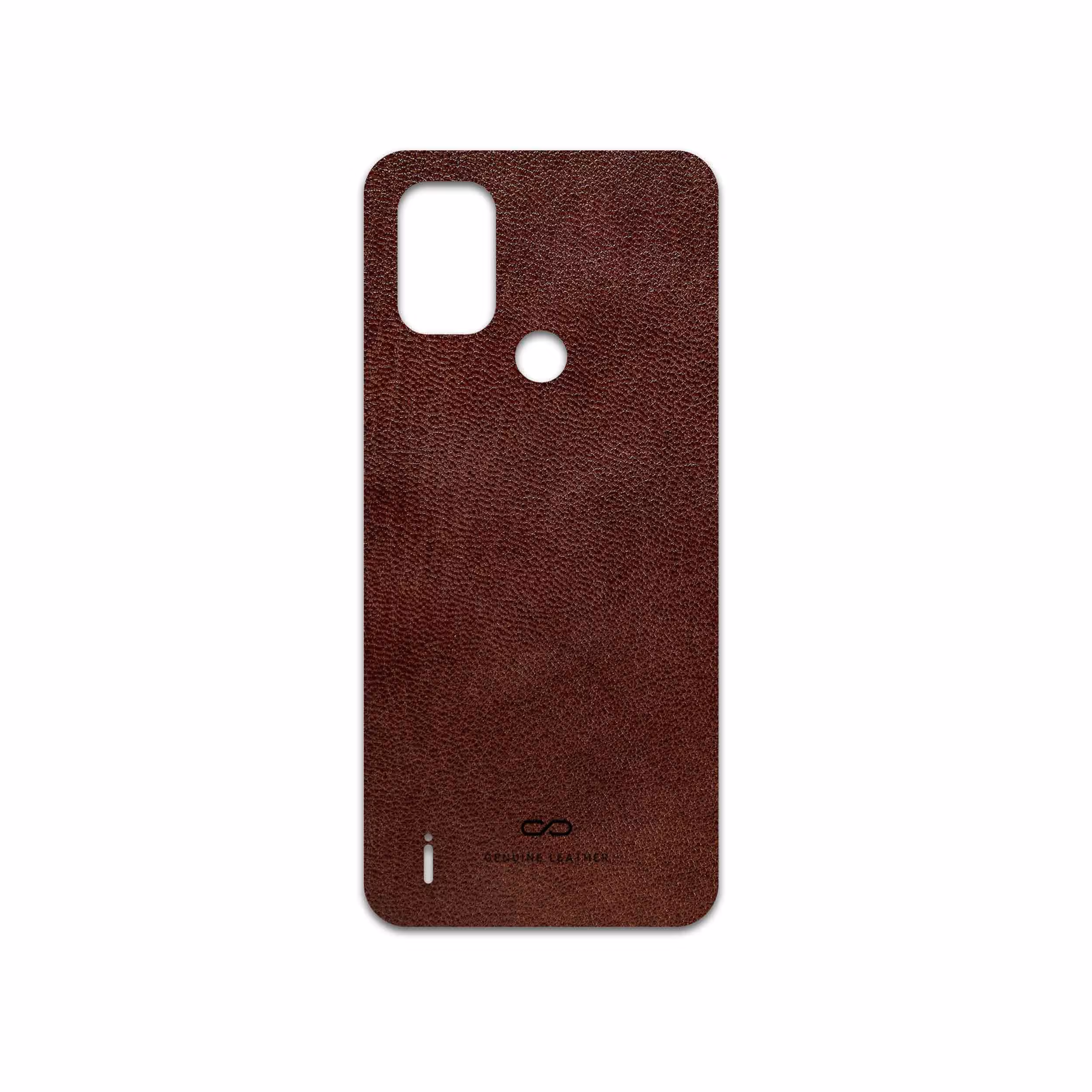برچسب پوششی ماهوت مدل Natural-Leather مناسب برای گوشی موبایل نوکیا C31