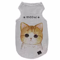 لباس سگ و گربه 27 طرح MEOW کد V35 سایز XL
