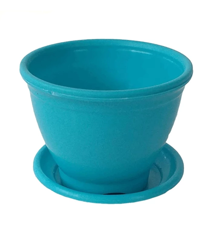 گلدان پلاستیکی دایره ای سایز 12