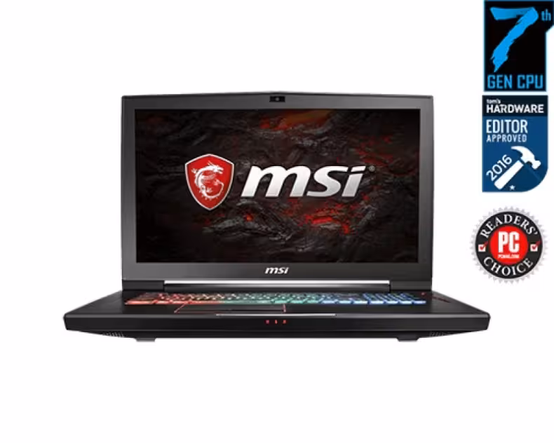 لپ تاپ ام اس ای MSI GT73EVR 7RD i7/16GB/1TB HDD 512GB SSD/6GB