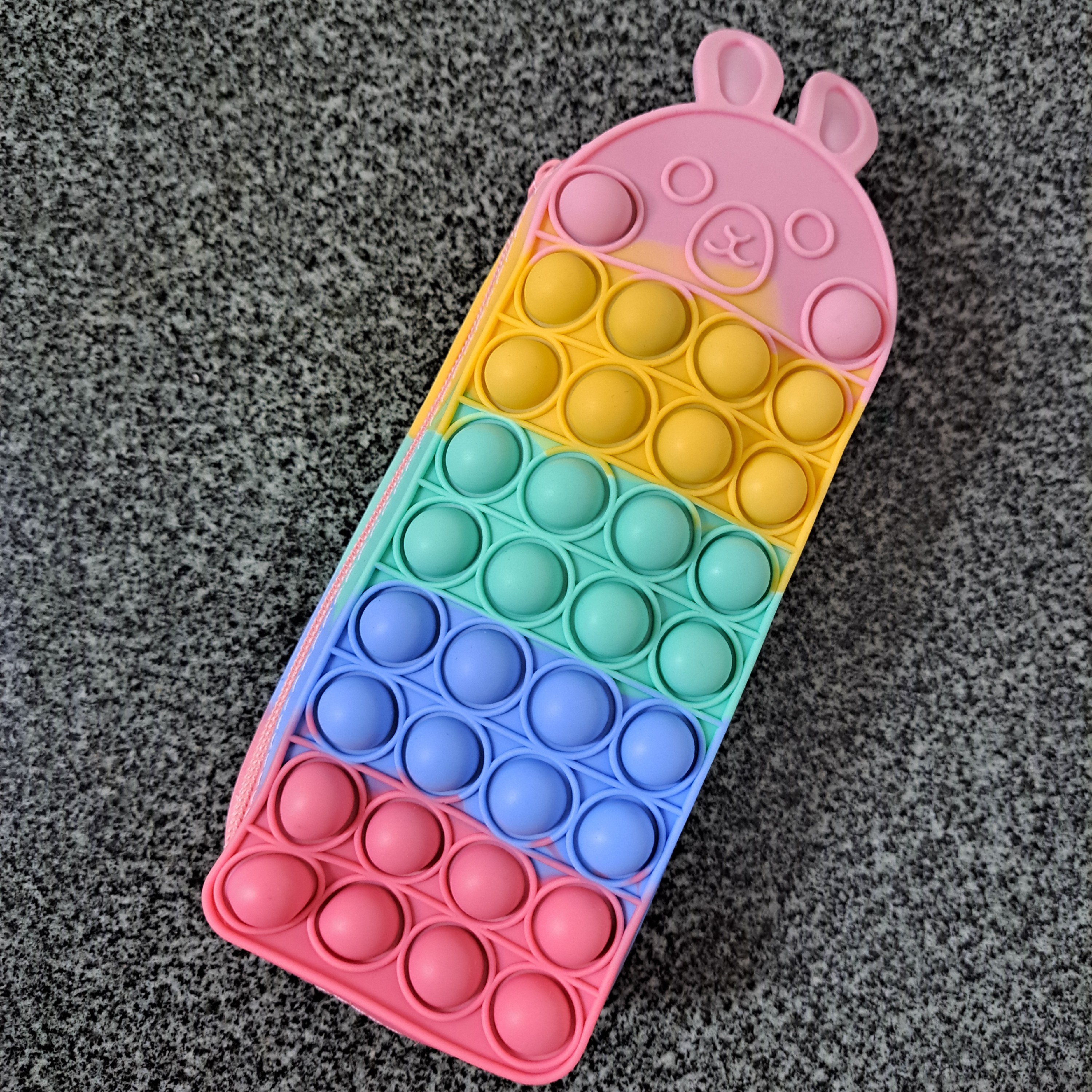 جامدادی سیلیکونی رنگی 