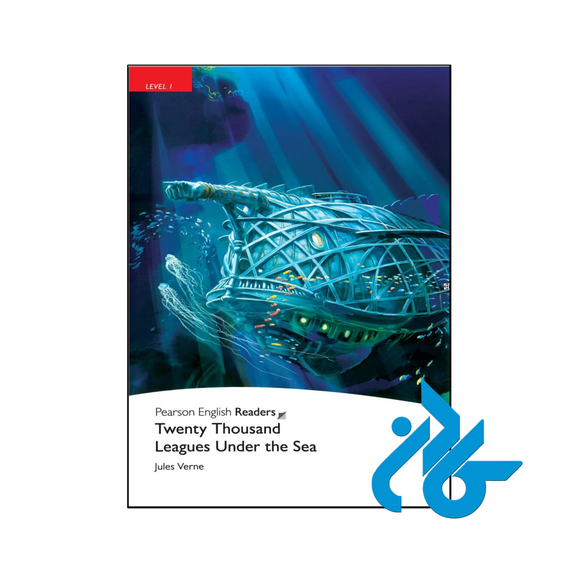 کتاب داستان Pearson English Readers Level 1 Twenty Thousand Leagues Under The Sea