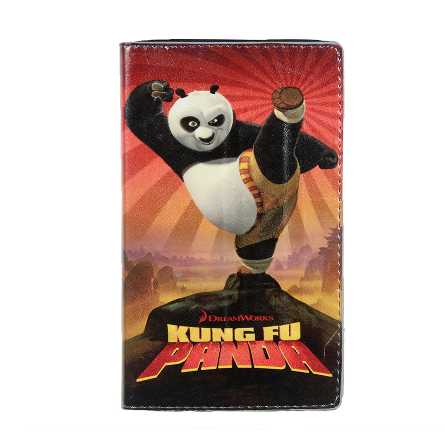 کیف کلاسوری مدل پاندا کونگ فوکار کارتونی کد TKA مناسب برای تبلت سامسونگ Galaxy Tab A7 lite T225