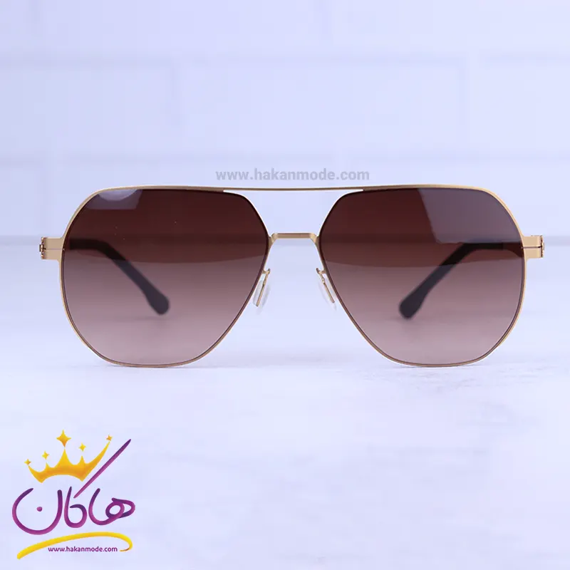 عینک آفتابی مردانه ایس برلین طلایی مدل FLASCO/3