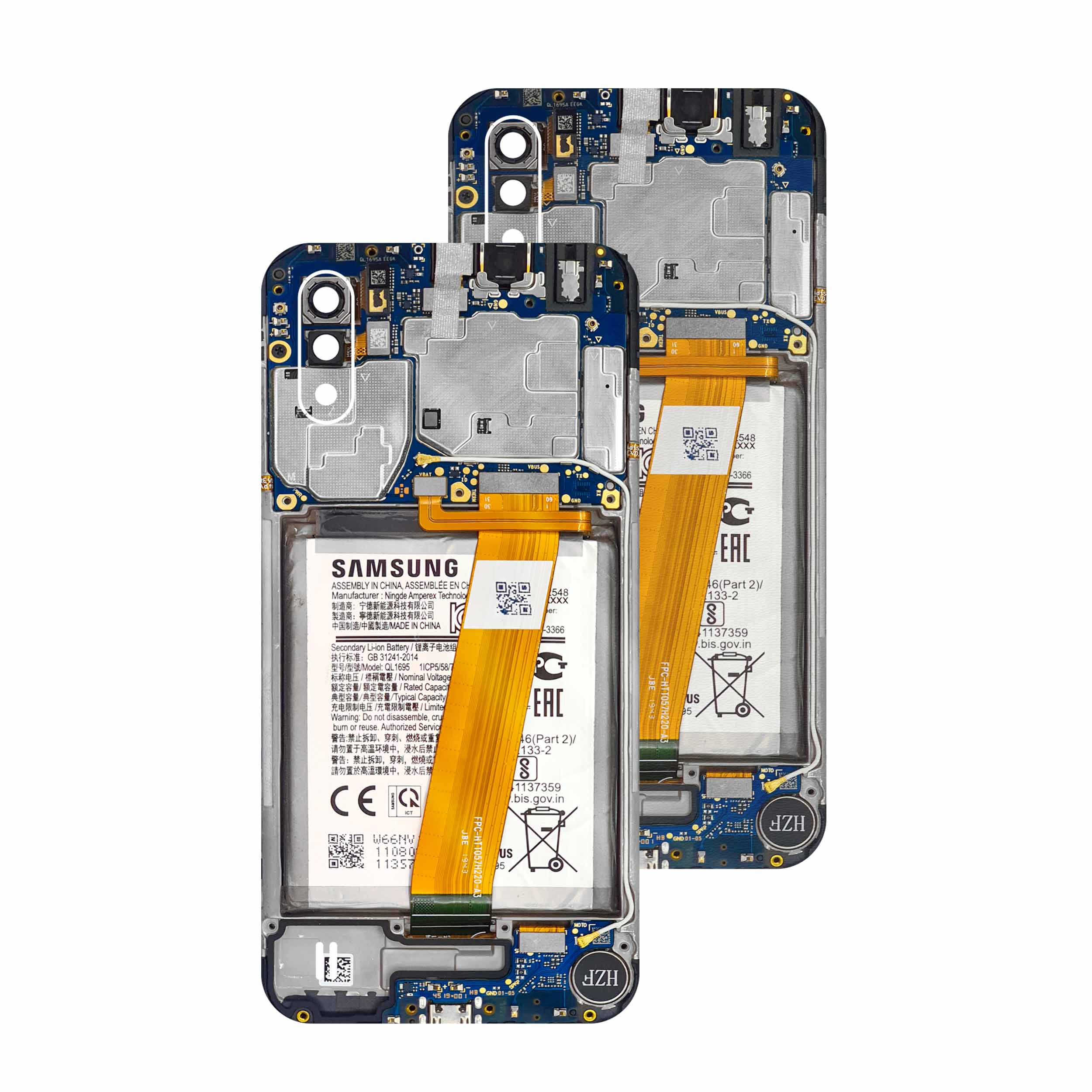 برچسب پوششی ماهوت مدل Underskin VIVID مناسب برای گوشی موبایل سامسونگ Galaxy A01 بسته دو عددی