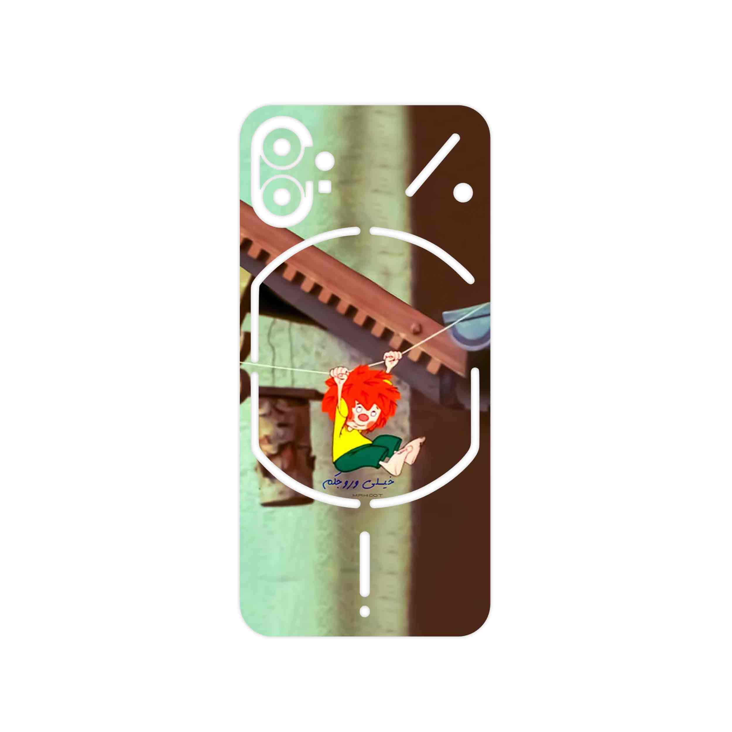 برچسب پوششی ماهوت مدل Meister Eder und sein Pumuckl مناسب برای گوشی موبایل ناتینگ Phone 1