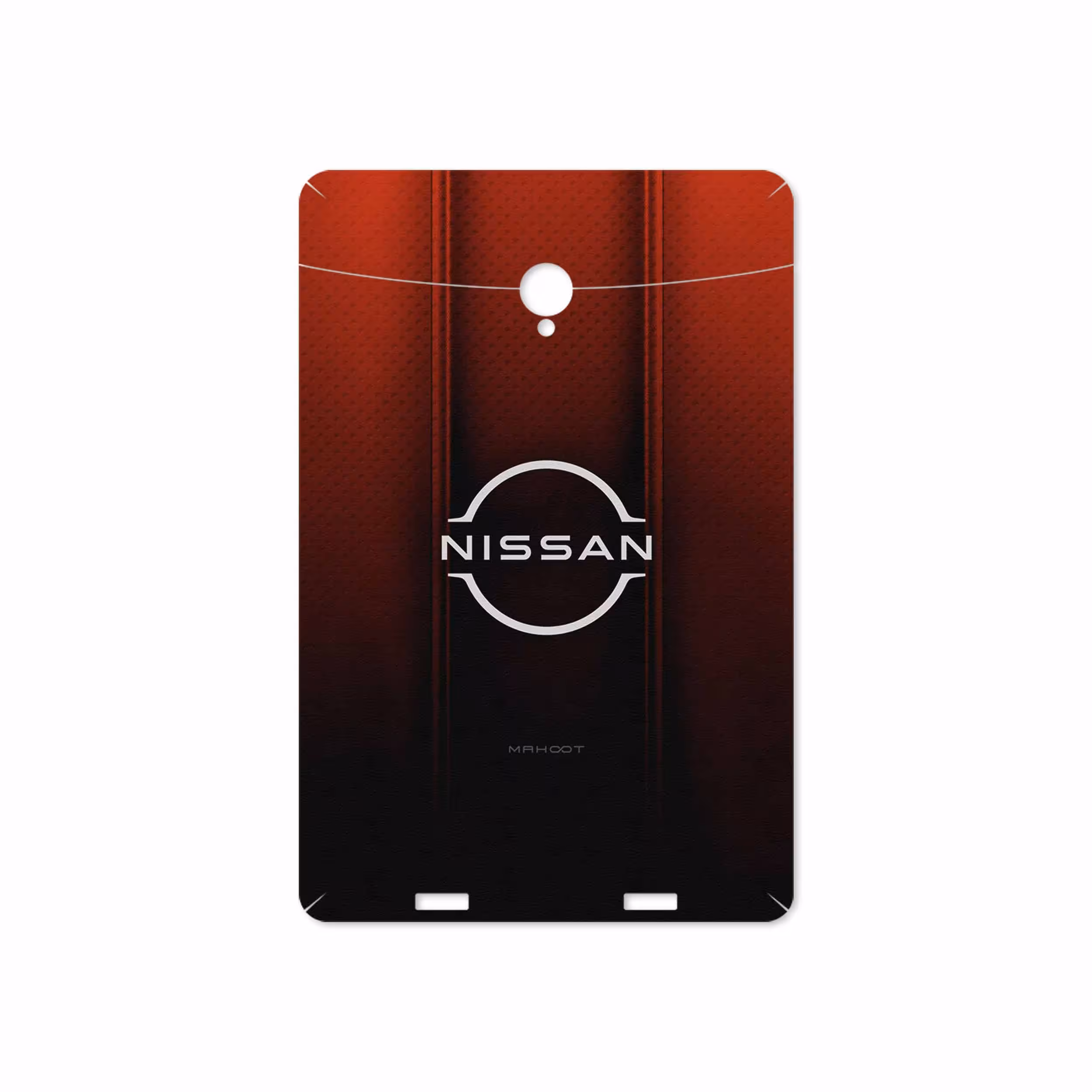 برچسب پوششی ماهوت مدل Nissan-Logo مناسب برای تبلت وریکو Unipad