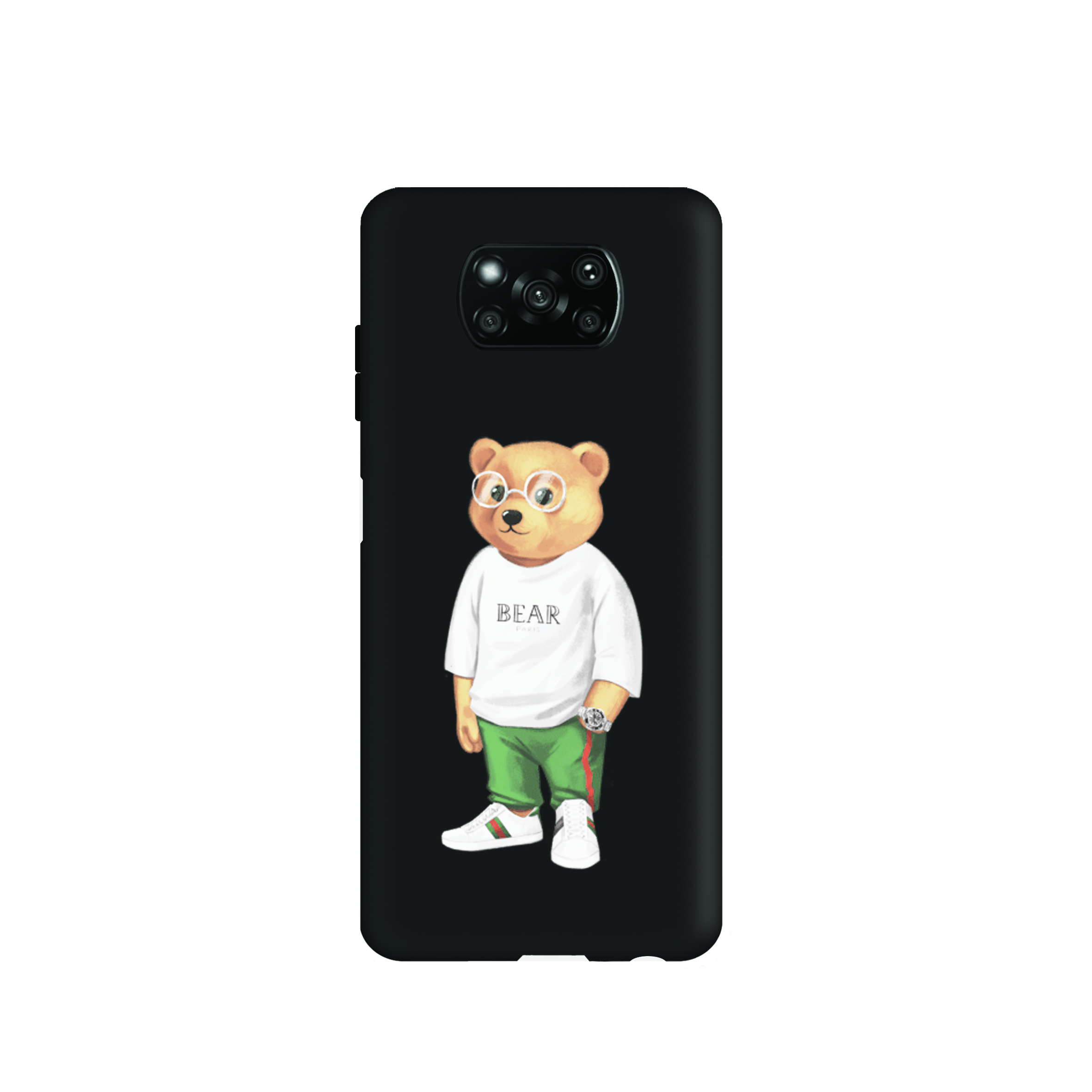 کاور طرح Polo Bear مناسب برای گوشی موبایل شیائومی Poco X3 NFC / X3 Pro