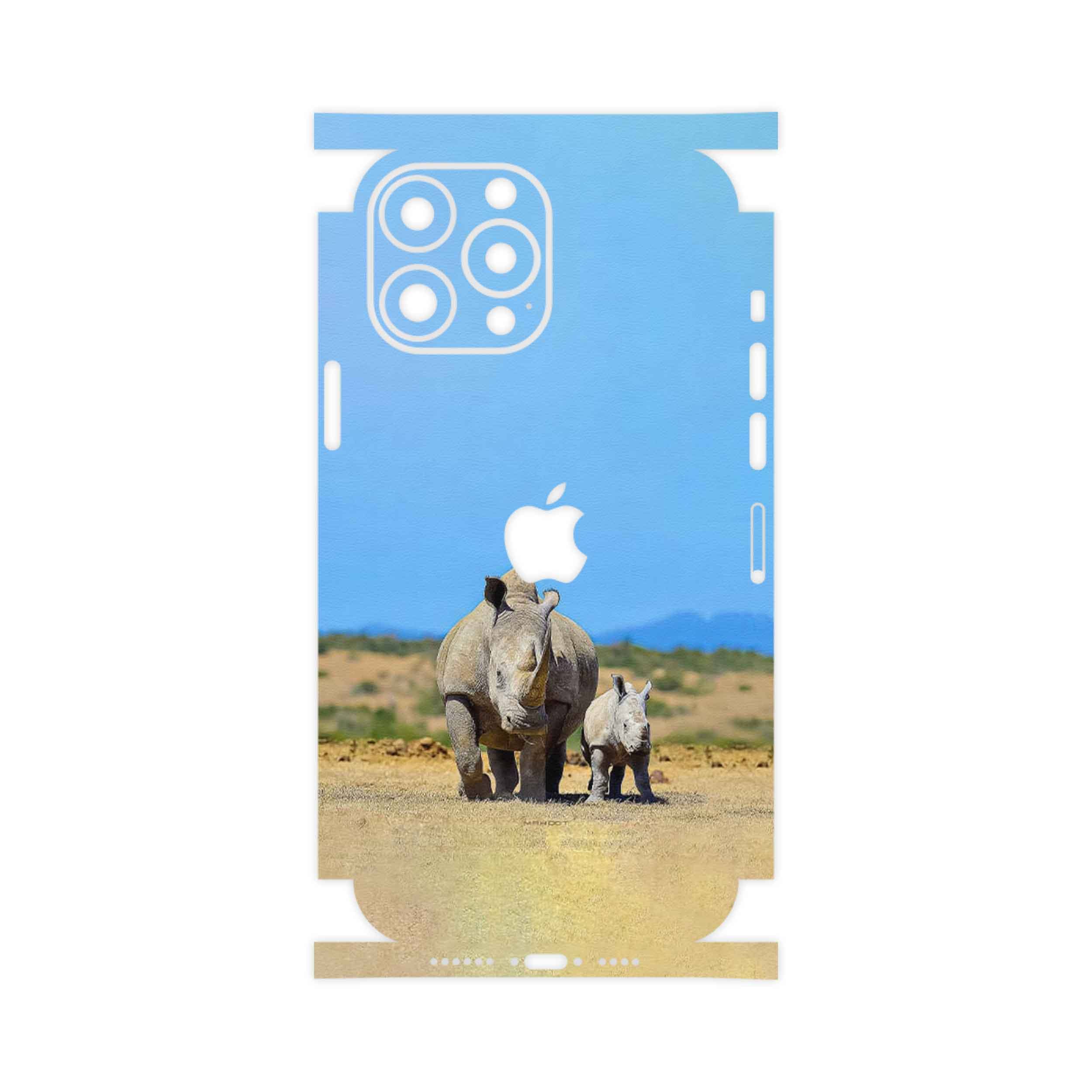 برچسب پوششی ماهوت مدل Rhino-FullSkin مناسب برای گوشی موبایل اپل iPhone 13 Pro Max