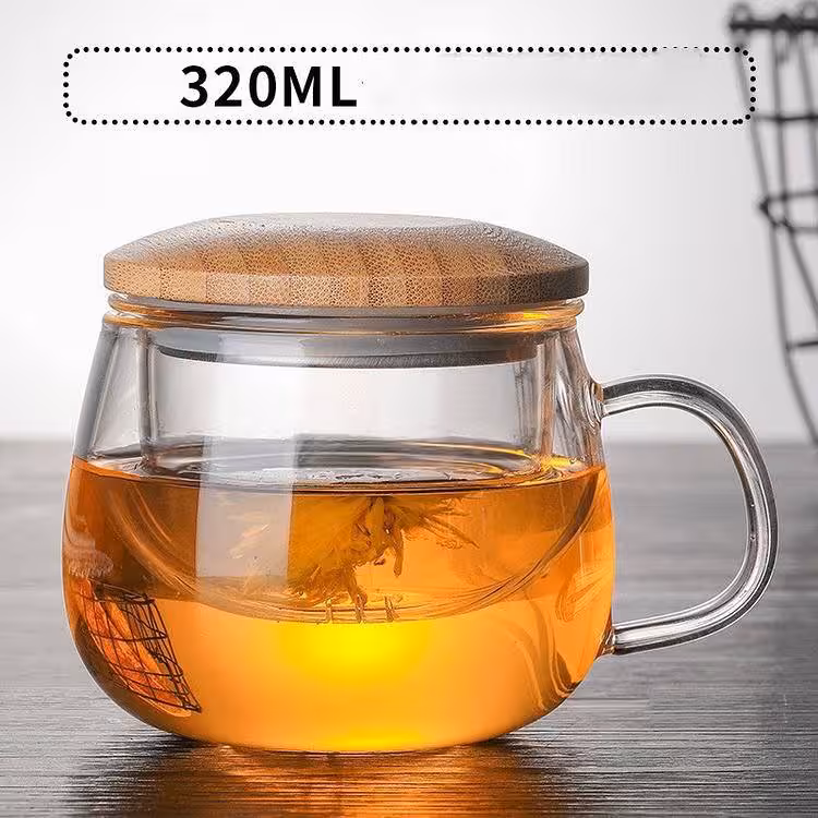ماگ دمنوش درب چوبی