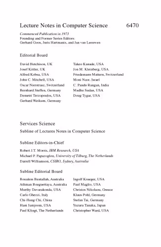 خرید و دانلود نسخه کامل کتاب Service-Oriented Computing: 8th International Conference, ICSOC 2010, San Francisco, CA, USA, December 7-10, 2010. Proceedings
