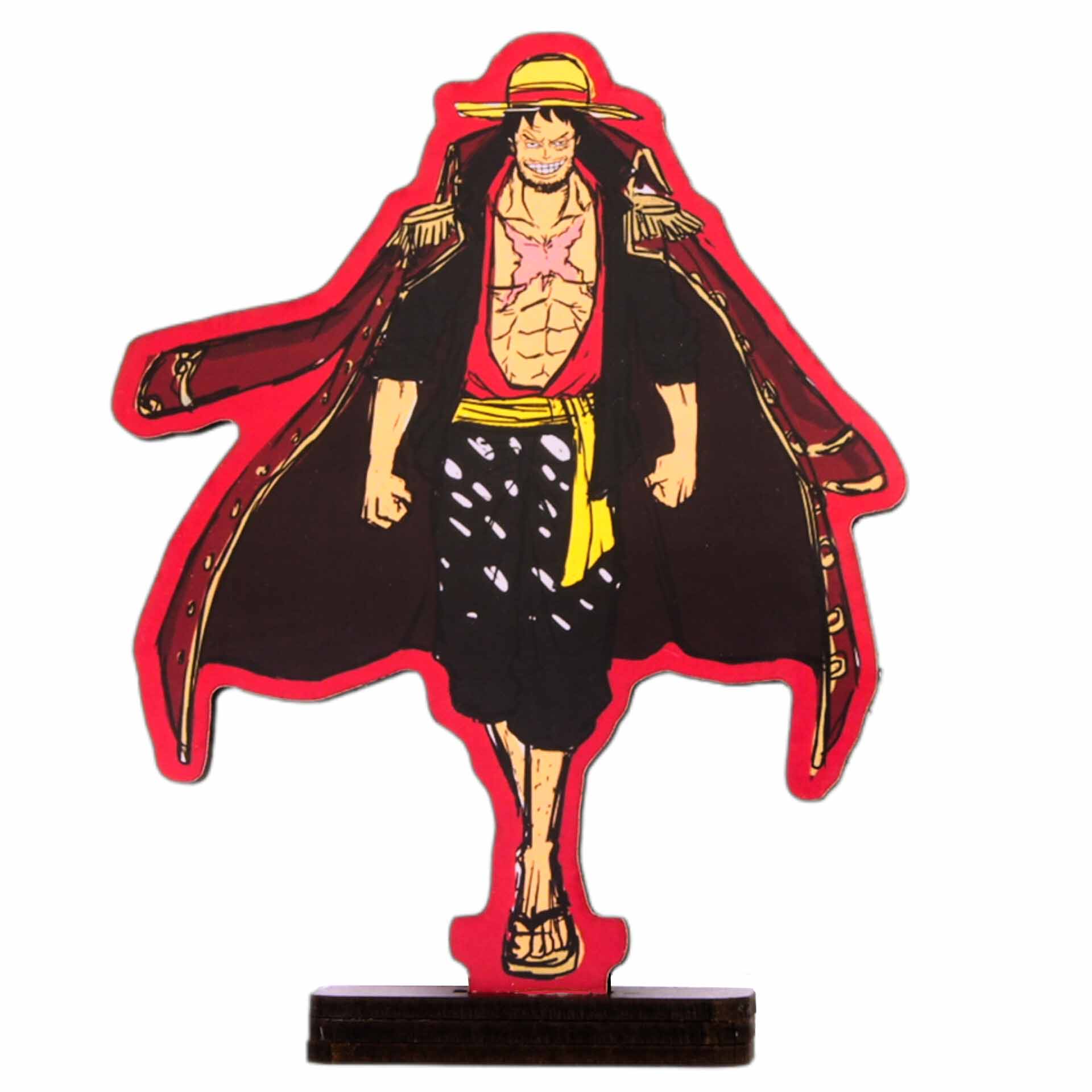 استند رومیزی تزیینی مدل انیمه one piece طرح MONKEY D.LUFFY