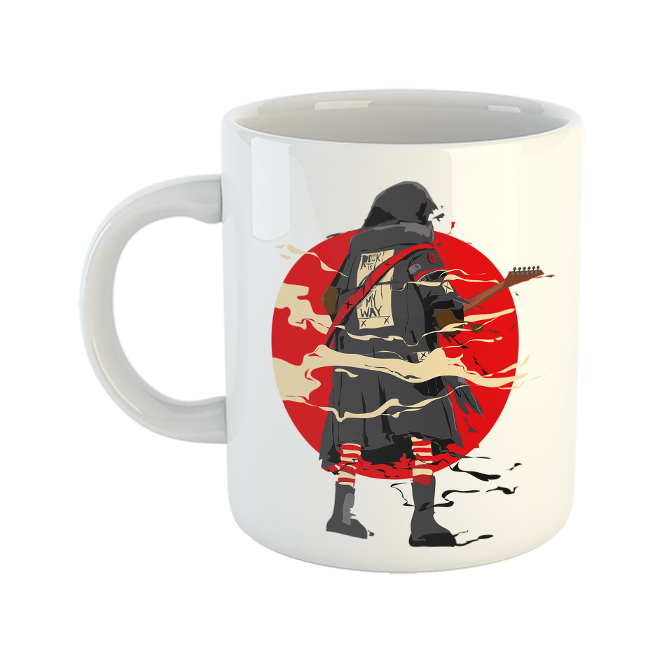 ماگ طرح پیانیست Rockstar مدل Rock is my way