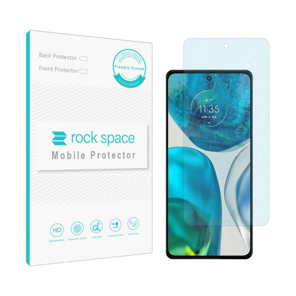 گلس موتورولا Moto G52 مدل نانو هیدروژل مات آنتی بلو برند راک اسپیس کد S