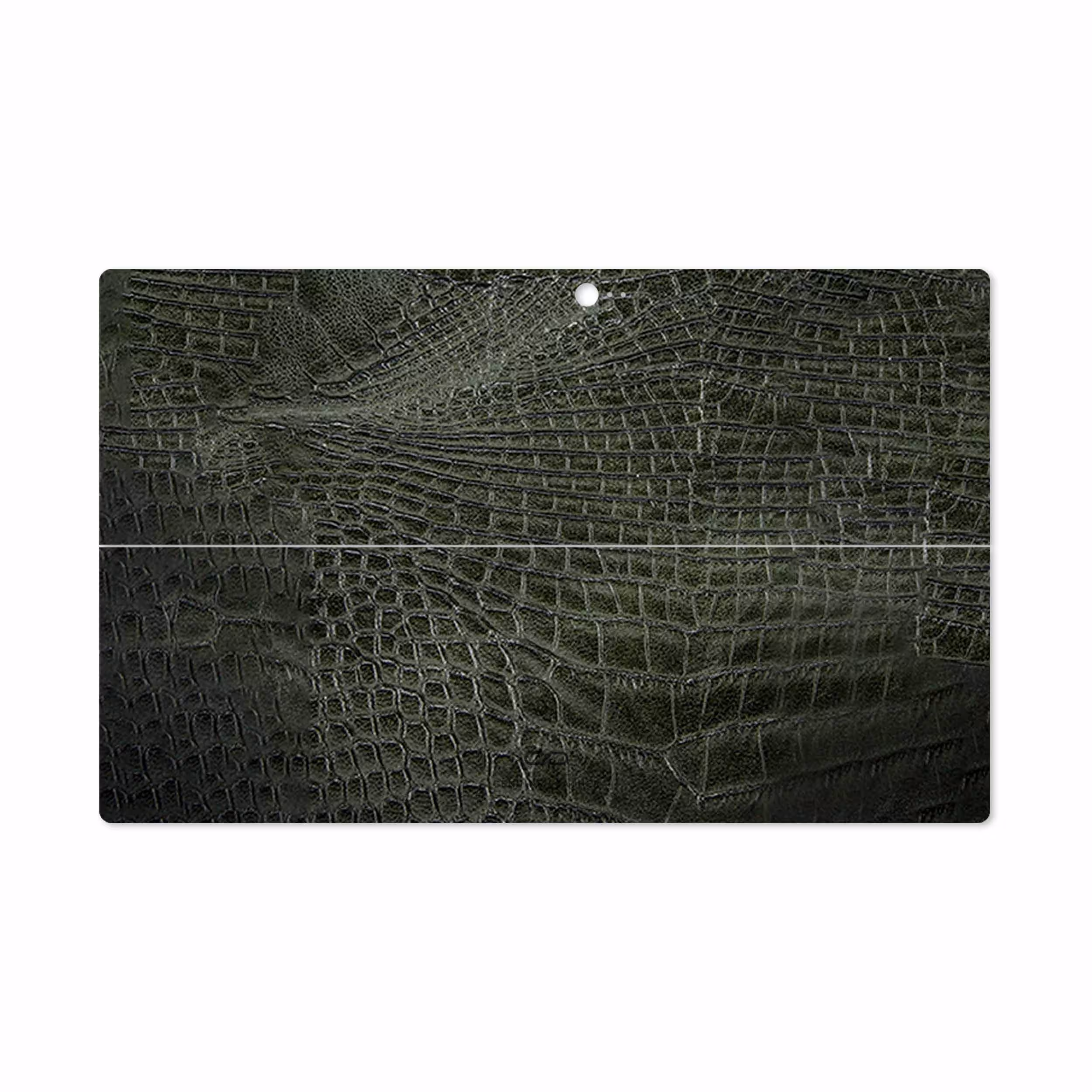 برچسب پوششی ماهوت مدل Green-Crocodile-Leather مناسب برای تبلت مایکروسافت Surface 2 RT 2013