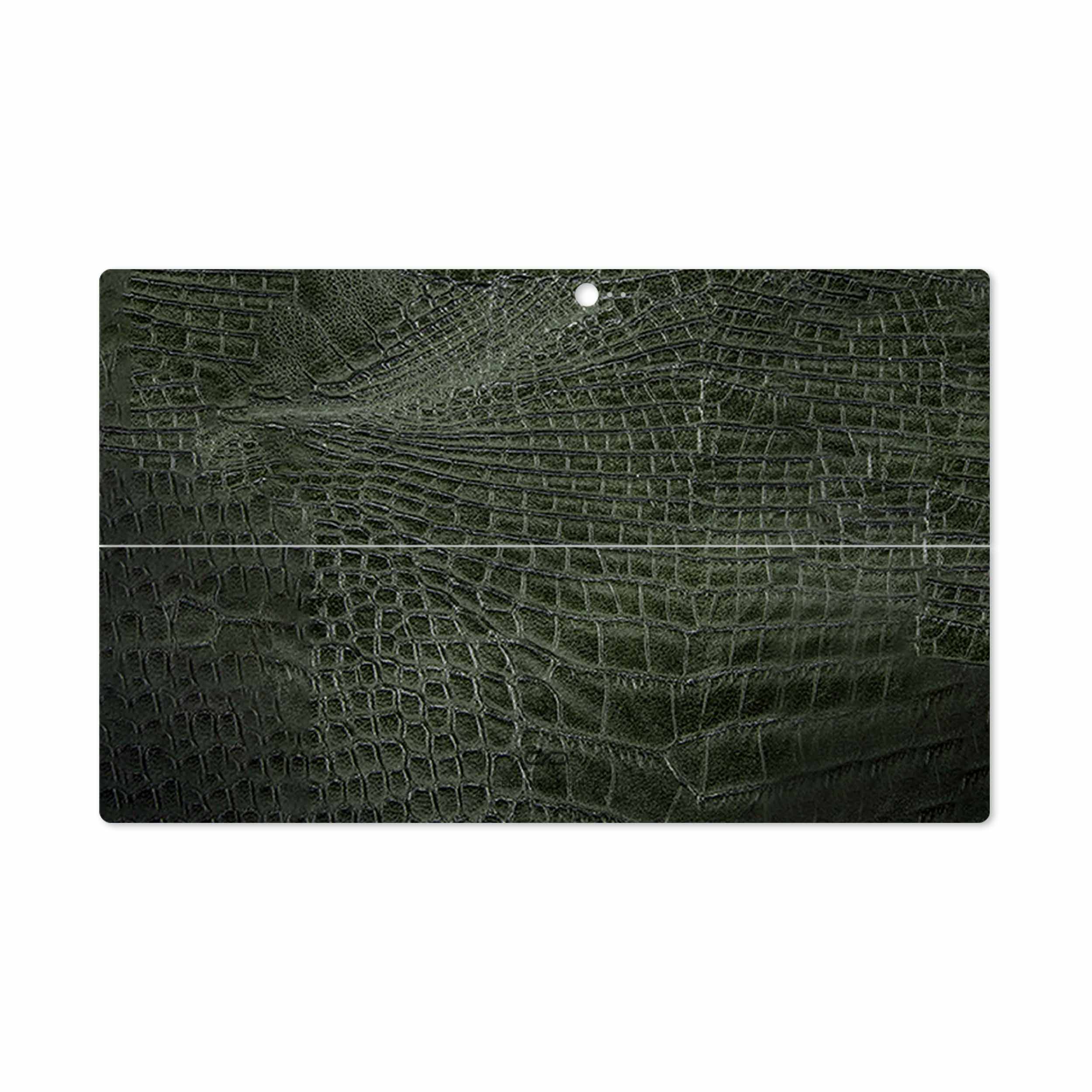 برچسب پوششی ماهوت مدل Green-Crocodile-Leather مناسب برای تبلت مایکروسافت Surface 2 RT 2013