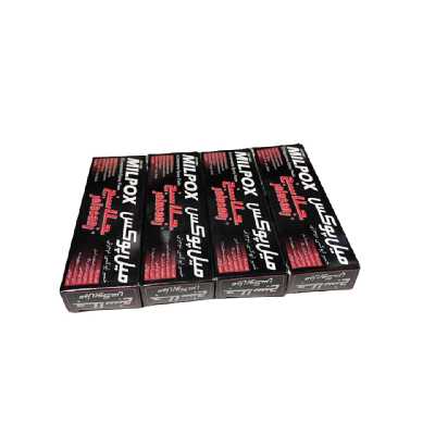 خمیر دوقلو میل پوکس جلاسنج مدل MP04 حجم 120 میلی متر بسته 4 عددی