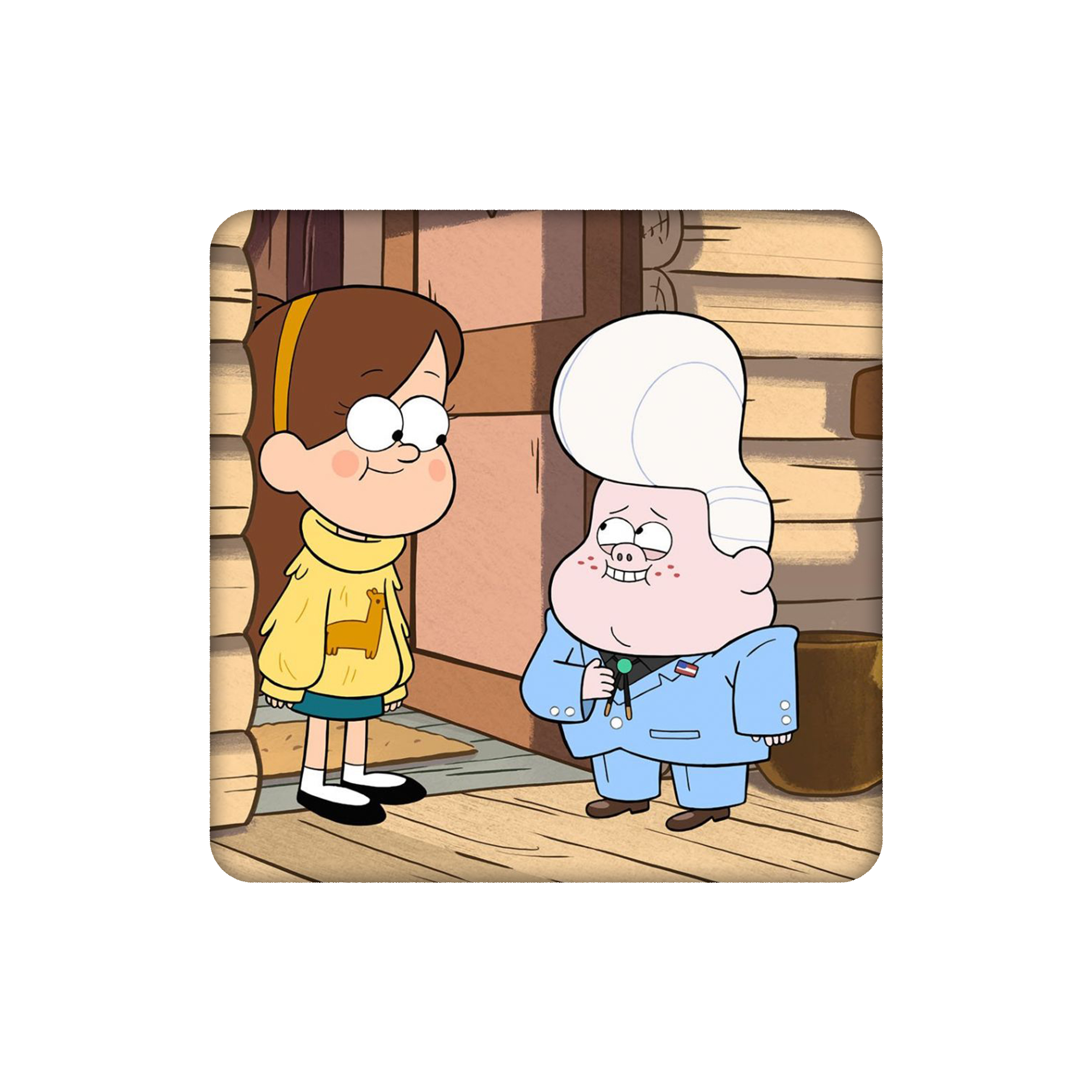 زیرلیوانی طرح انیمشن آبشار جاذبه کد    5027436