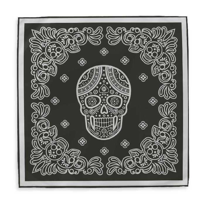 دستمال سر و گردن هاماگراف مدل skull 2