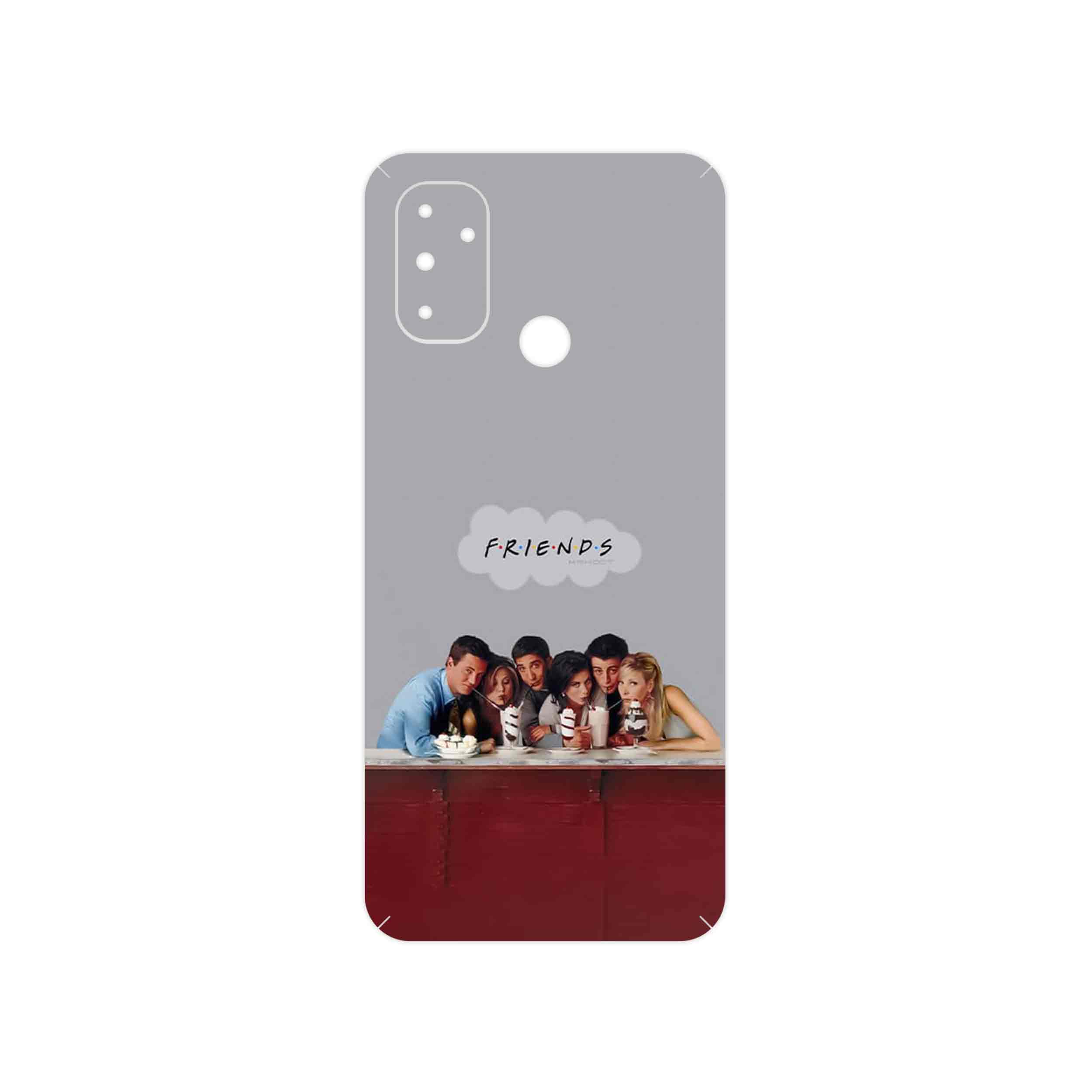 برچسب پوششی ماهوت مدل Friends 1 مناسب برای گوشی موبایل وان پلاس Nord N100