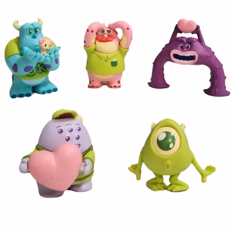 مجموعه فیگور  پنج عددی شخصیت های دانشگاه هیولاها Monsters University