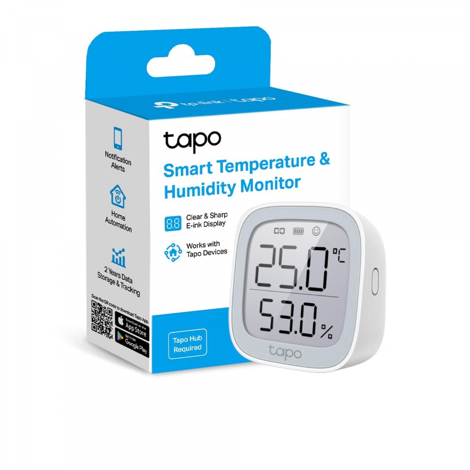 خرید سنسور دما و رطوبت هوشمند Tapo T315 با بهترین قیمت