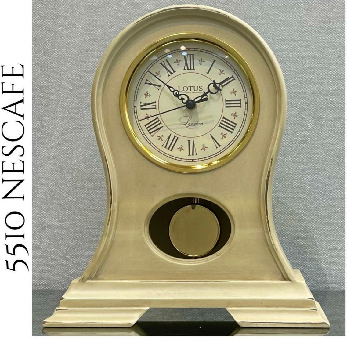 ساعت رومیزی لوتوس مدل DEMI کد T-5510 رنگ NESCAF 