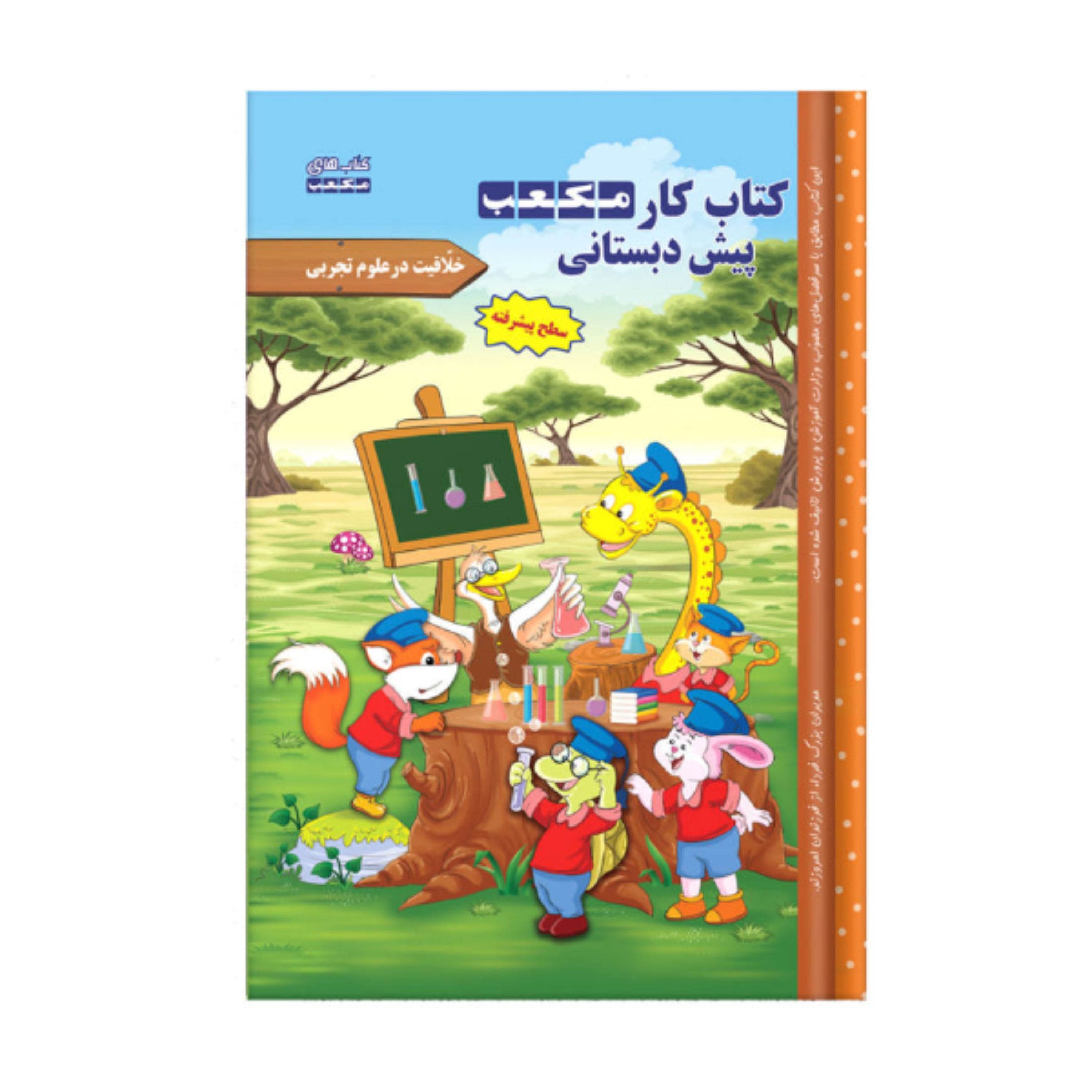 کتاب کار مکعب پیش دبستانی خلاقیت در علوم سطح پیشرفته