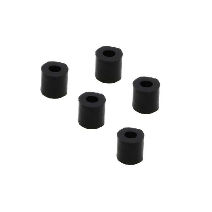 سازه رباتیک مدل اسپیسر لاستیکی استوانه ای 8mm سوراخ 4mm بسته 5 عددی