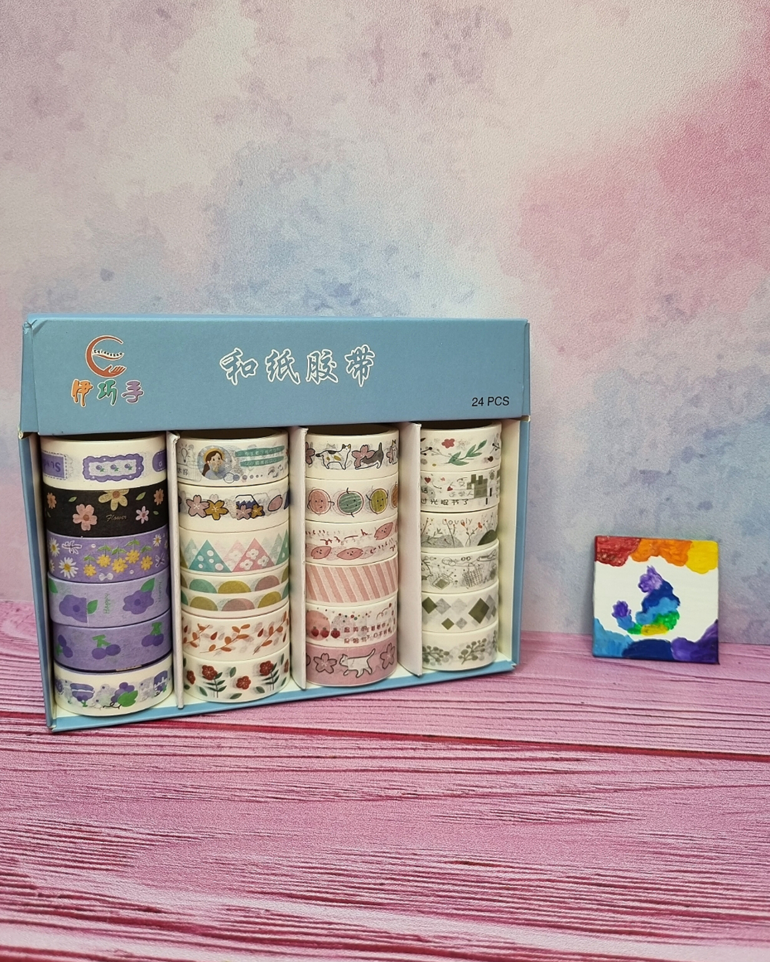 یک عدد چسب واشی در 24 طرح