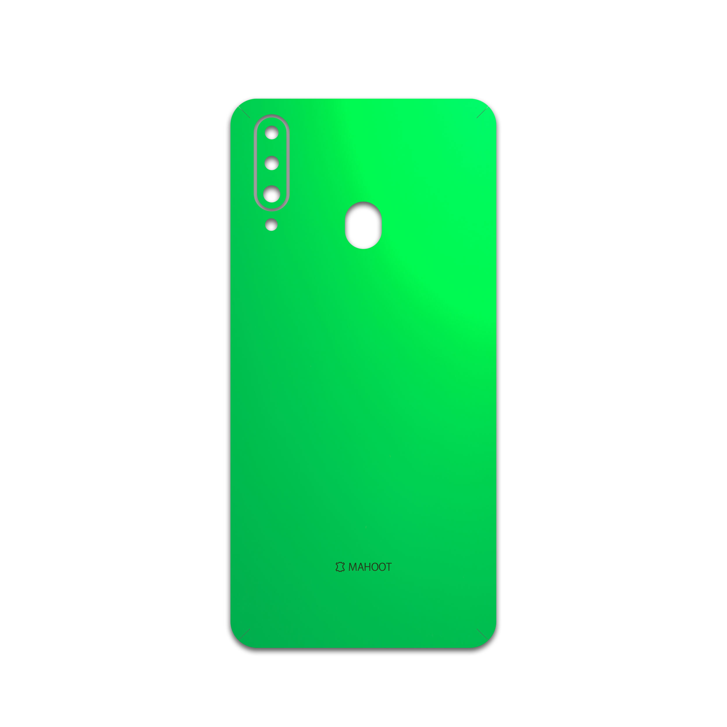 برچسب پوششی ماهوت مدل Matte-Green مناسب برای گوشی موبایل سامسونگ Galaxy A20s