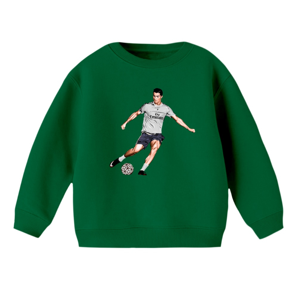 سویشرت بچگانه مدل رونالدو کد 2 رنگ سبز