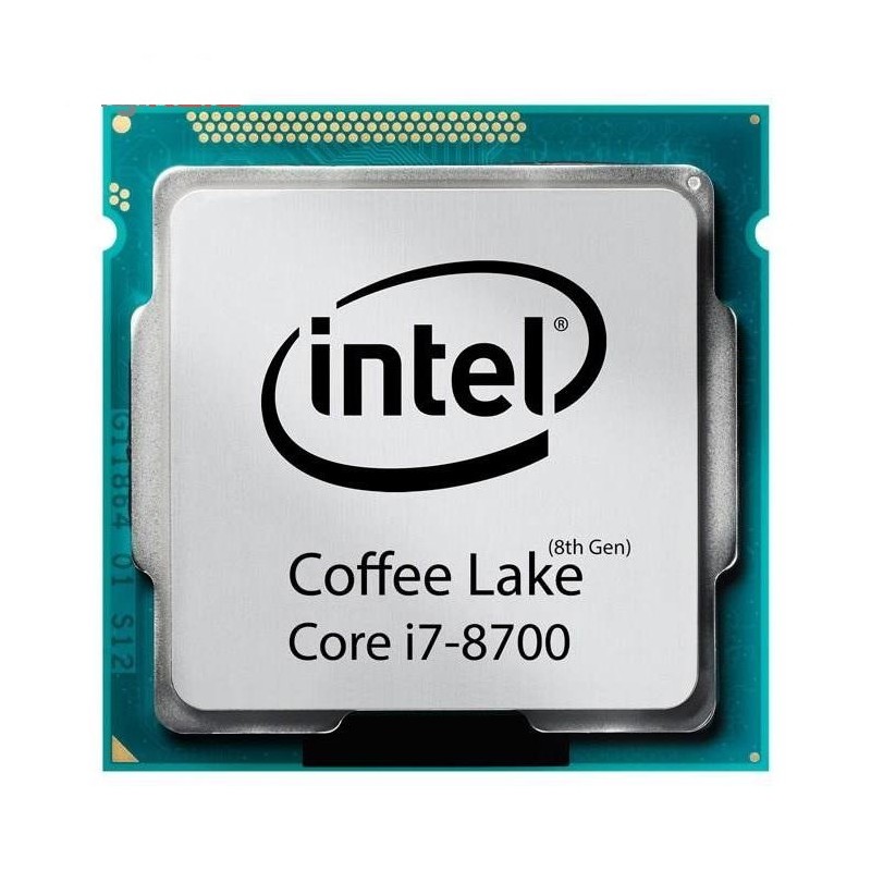 پردازنده مدل 8700 بدون جعبه Tray سری i7 اینتل Intel | استوک