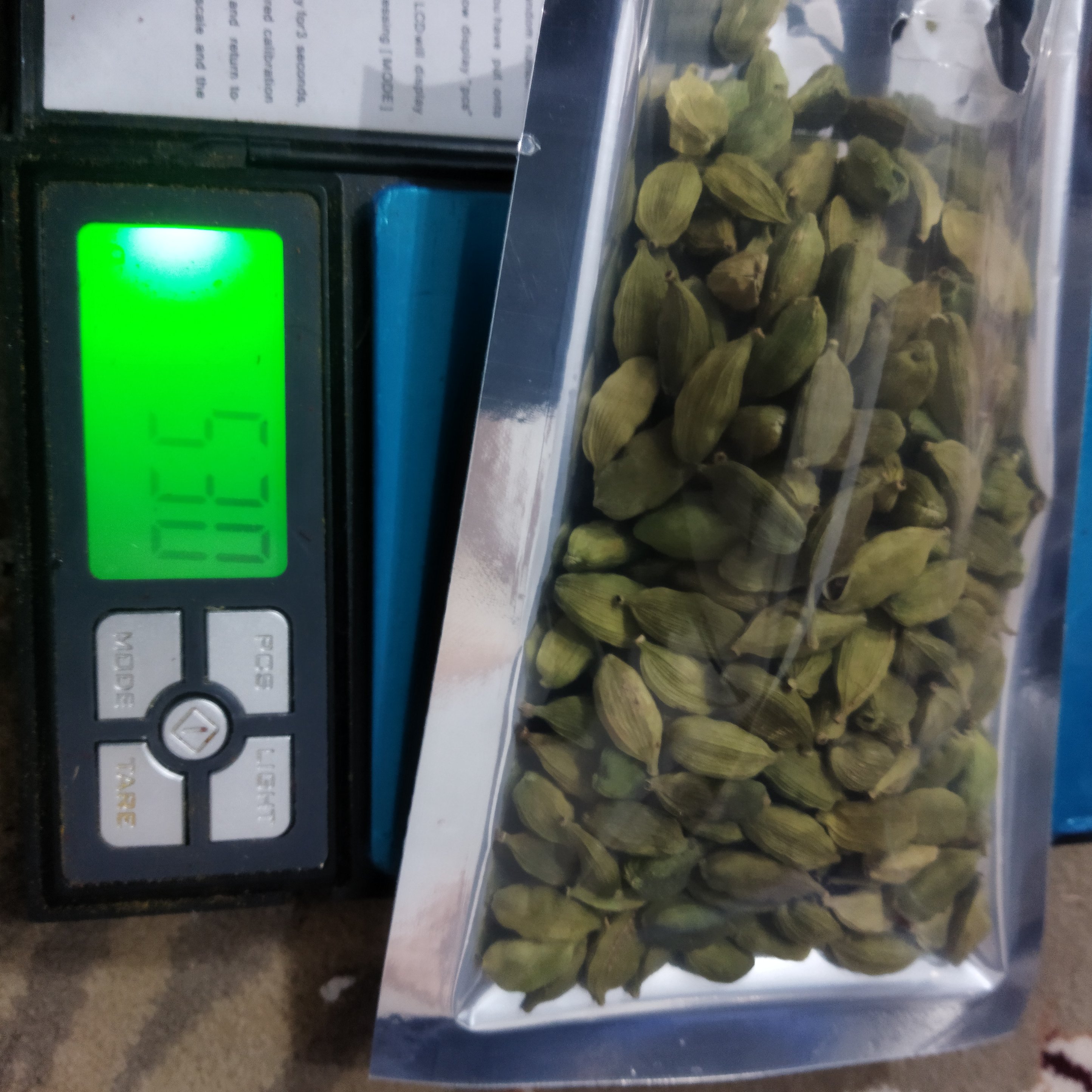 هل اکبر بنفش خوش عطروطعم (50گرم)