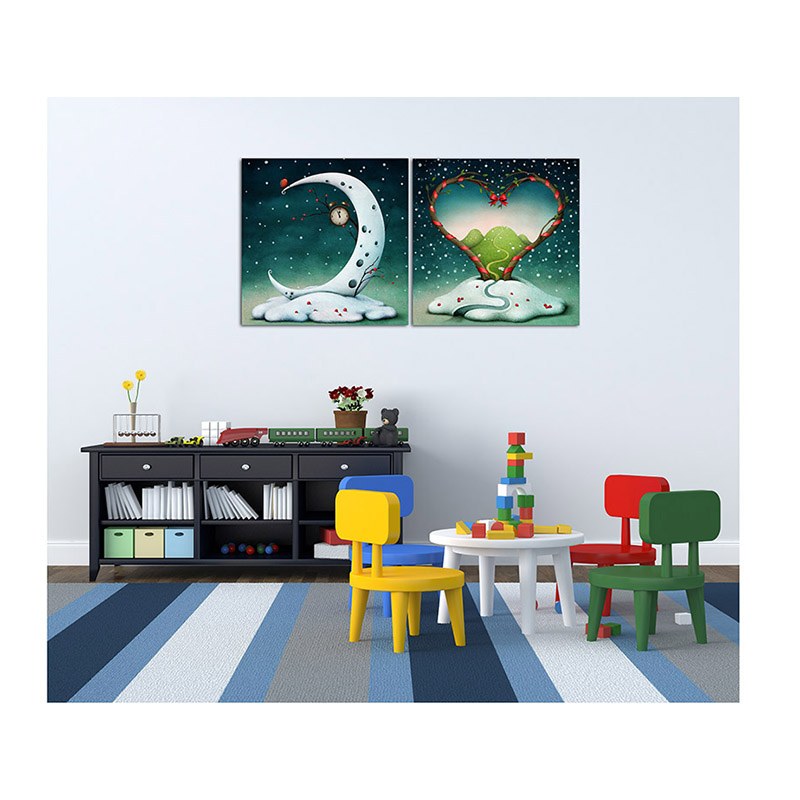 تابلو شاسی دکوراتیو آریکان کد TA7202 سایز 30x60