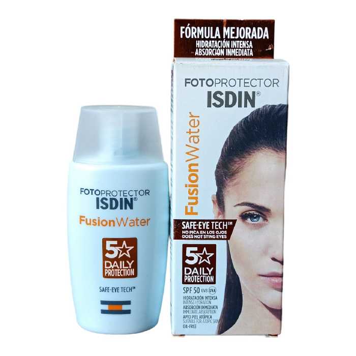 ضد آفتاب فیوژن واتر SPF50 ایزدین حجم 50 میل