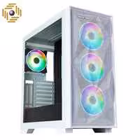 کیس کامپیوتر مسترتک مدل Hunter X Gaming White